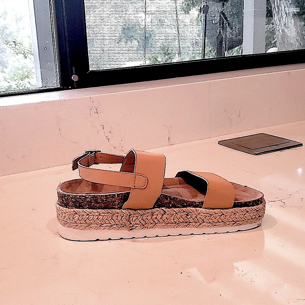 Beige Sandals